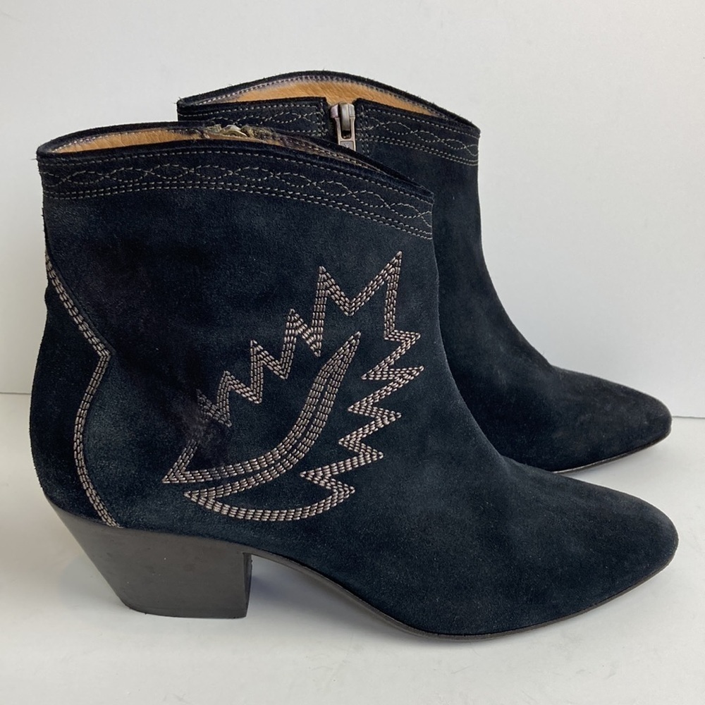 Isabel Marant Black Heeled Boots